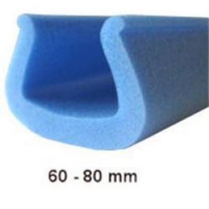 Larger foam profiles at lower cost prices for quantity, 60-80mm