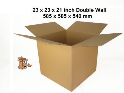 Very large double wall storage boxes