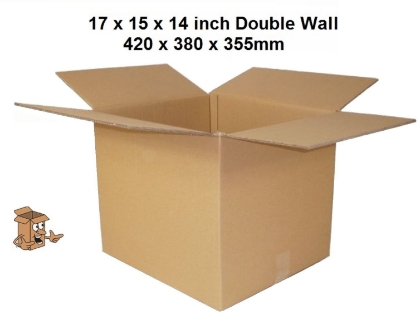 Book boxes, double walled box for heavier items