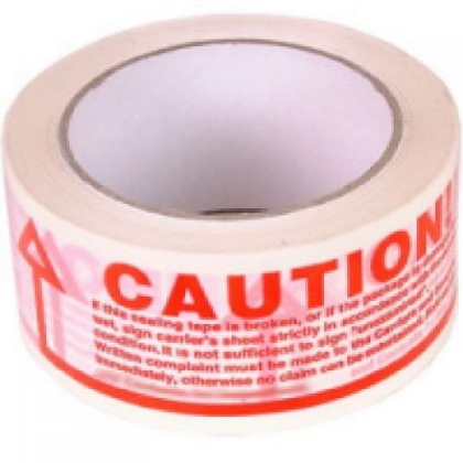 Picture of Tape check contents before breaking seal
