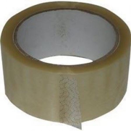Clear packing tape for taping up boxes