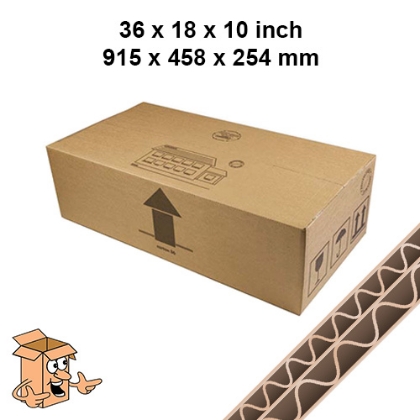 36x19x11" Lay Flat Removal Box