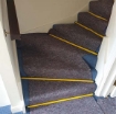Stair rods for securing carpet to stairs