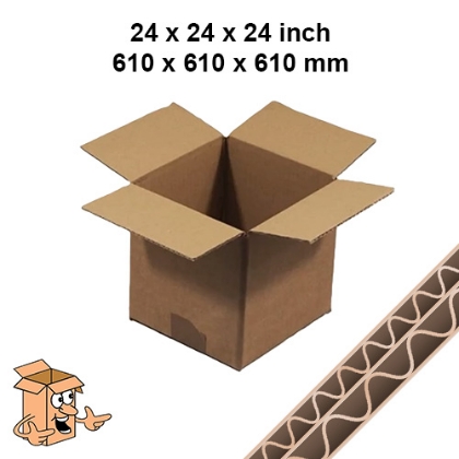 24x24x24 cardboard box export quality