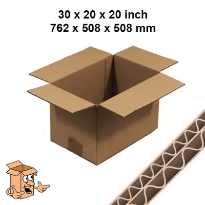30x20x20 double wall cardboard box
