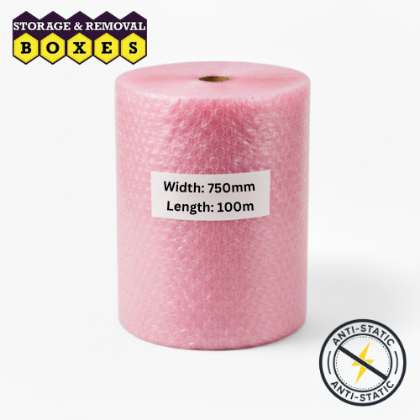 Picture of 750mm x 100m Small Anti-Static Bubblewrap Roll