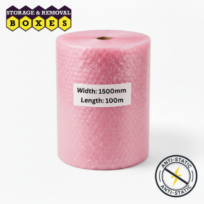 Picture of 1500mm x 100m Small Anti-Static Bubblewrap Roll