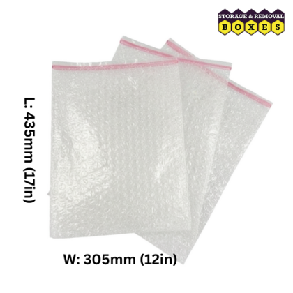 Picture of 12" x 17" (305mm x 435mm) Bubble Pouches (Box of 150)