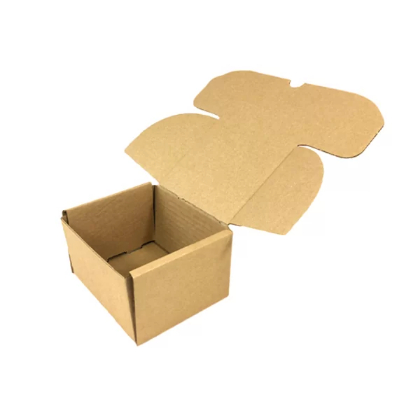 small postal box 120x110x80 mm strong cardboard mailing box