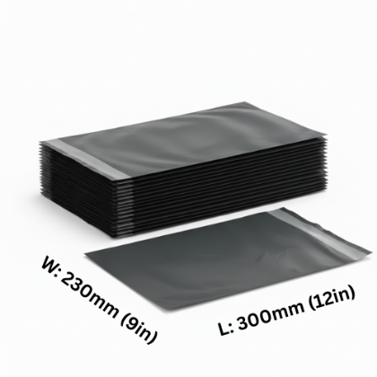 A4 grey mailing bag 230x300mm – waterproof parcel packaging