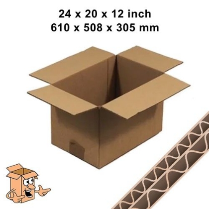 Large Removal Boxes 24x20x12 – Strong Double Wall Moving Boxes