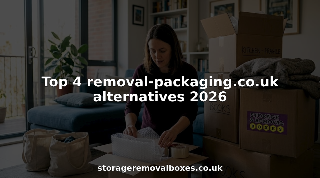 Top 4 removal-packaging.co.uk alternatives 2026