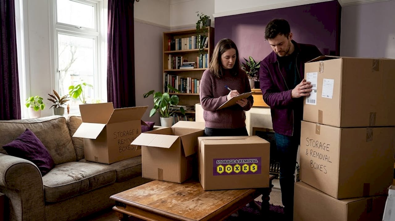 Choose the right removal box sizes for stress-free moving