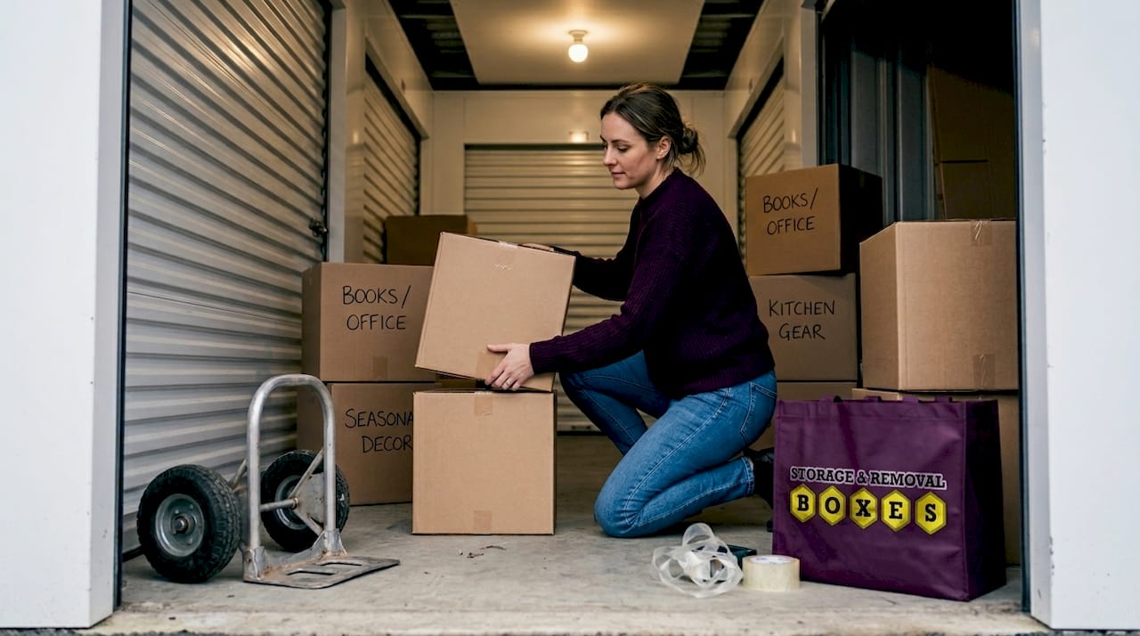 Self storage explained: simplify moving and organise your space
