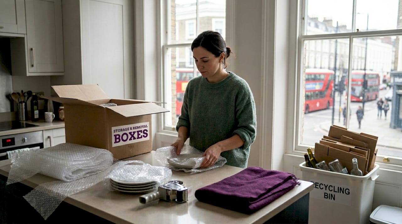 Bubble wrap in London: eco-friendly packing for safe moves