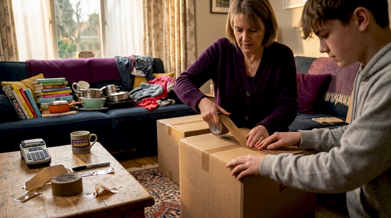 How to organise packing for moving: step-by-step guide