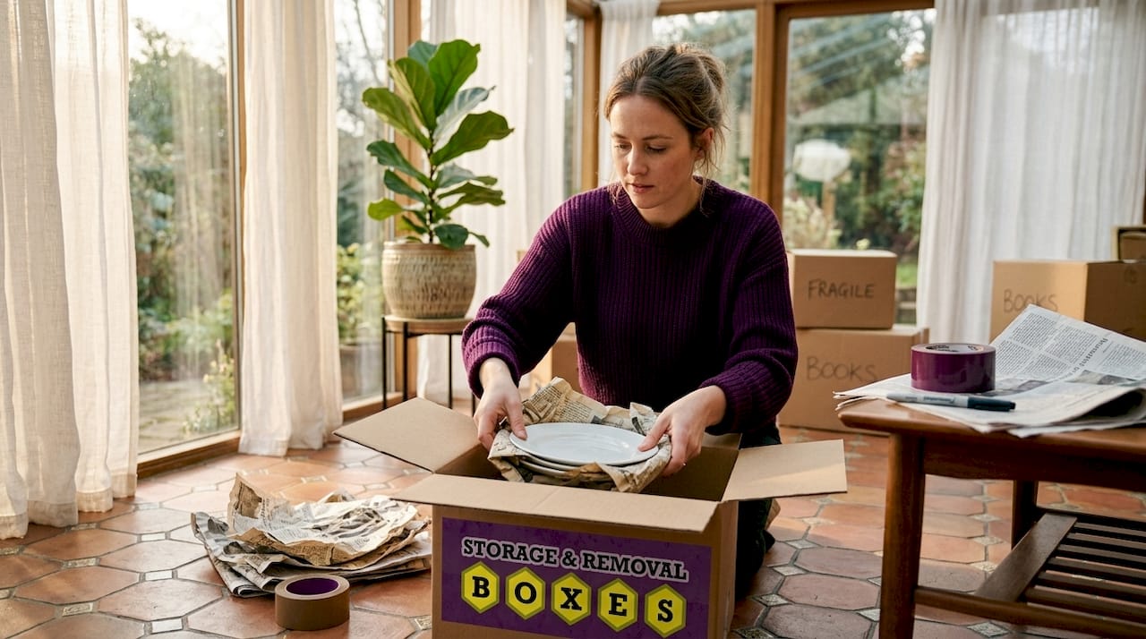 Packing with newspaper: the complete moving guide