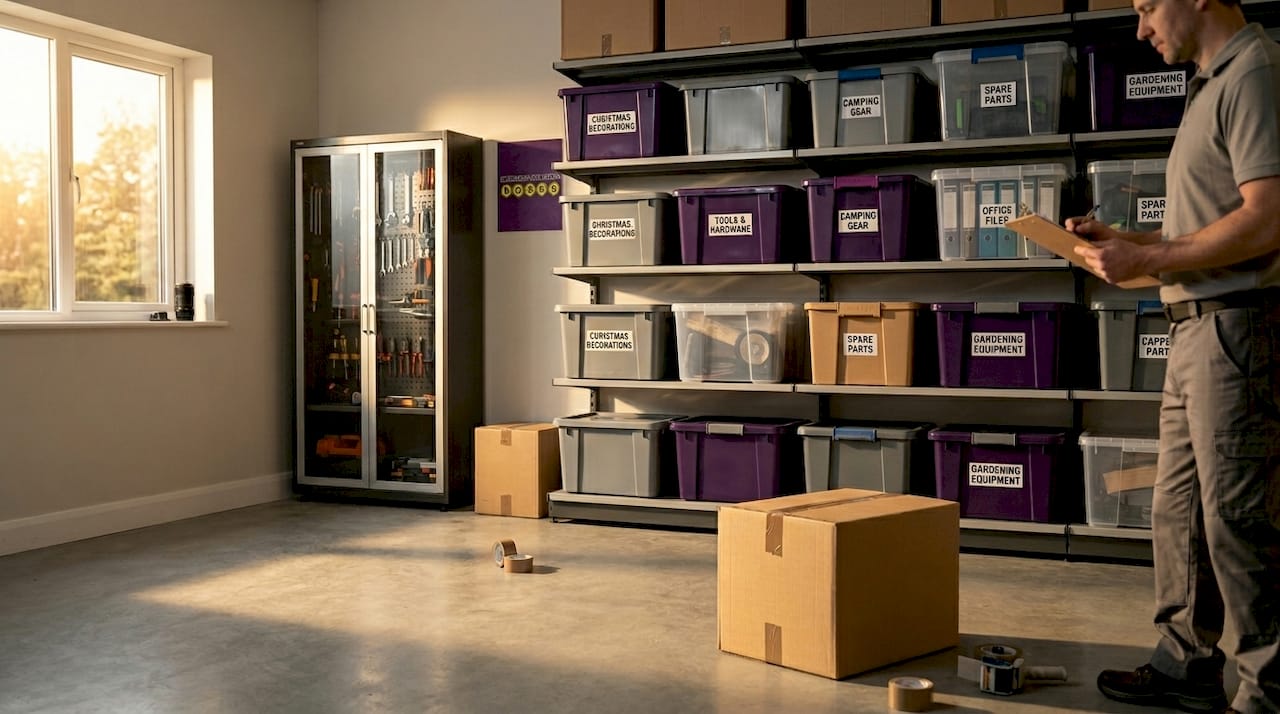 Storage organisation tips for homes and families