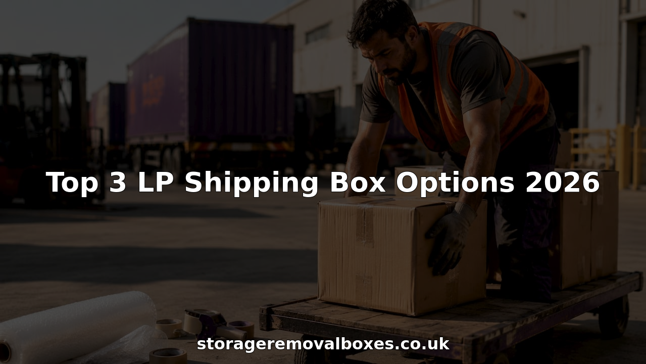 Top 3 LP Shipping Box Options 2026